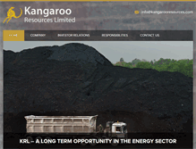 Tablet Screenshot of kangarooresources.com